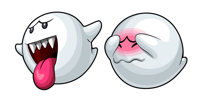 Super Mario Boo and Shy Boo