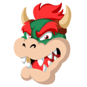 Super Mario Bowser and Fireball cursor