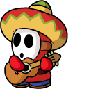 Super Mario Fly Guy and Sombrero Guy cursor