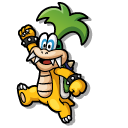 Super Mario Iggy Koopa and his Magic Wand cursor