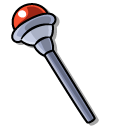 Super Mario Morton Koopa Jr. and a Magic Wand pointer