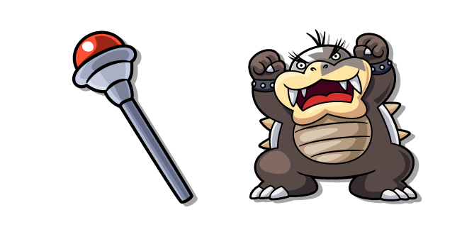 Super Mario Morton Koopa Jr. and a Magic Wand