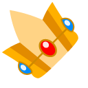 Super Mario Princess Peach and Crown pointer