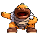 Super Mario Sumo Bro and Fireball cursor