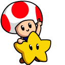 Super Mario Toad cursor