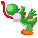Super Mario Yoshi and Apple cursor