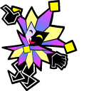 Super Paper Mario Dimentio pointer