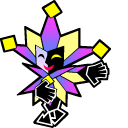 Super Paper Mario Dimentio cursor