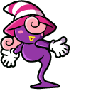 Super Paper Mario Vivian pointer