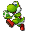 The Super Mario Galaxy Movie Yoshi and an Egg cursor