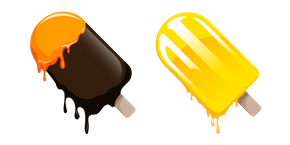 Chocolate and Fruit Popsicles