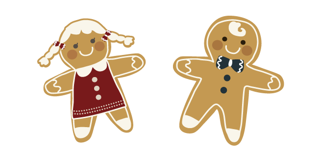 Gingerbread Cookies Girl and Boy
