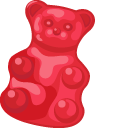 Gummy Worm and Bear cursor