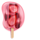 Kiwi and Strawberry Popsicles cursor