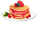 Pancakes with Sweet Syrups cursor
