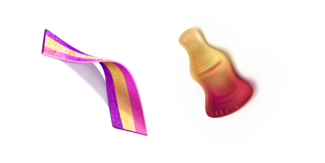 Sour Belt Candy and Coca-Cola Gummy