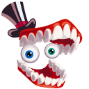 The Amazing Digital Circus Caine and Staff cursor