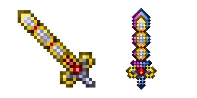 Terraria Excalibur and True Excalibur