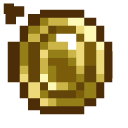 Terraria Gold Coins pointer