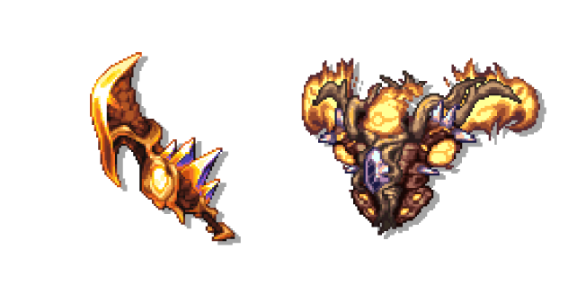 Terraria Guardian Healer and Holy Collider