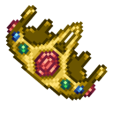 Terraria King Slime and Crown pointer
