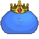 Terraria King Slime and Crown cursor