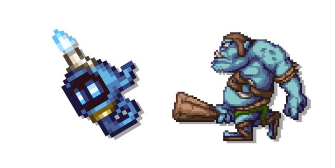 Terraria Ogre and Flickerwick