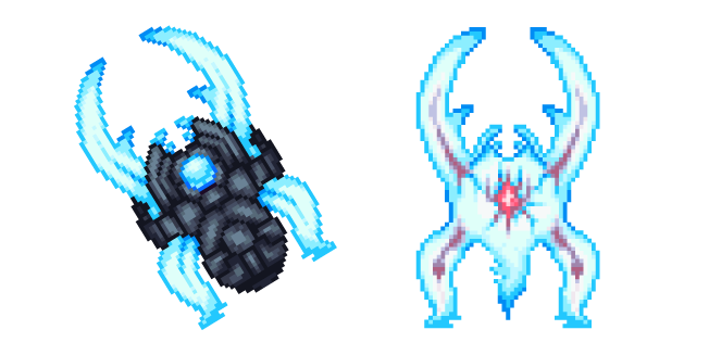 Terraria Polterghast and its Clone