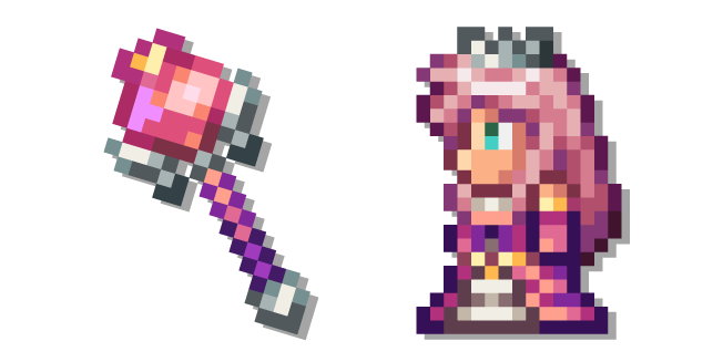 Terraria Princess and Resonance Scepter