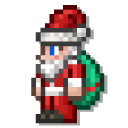 Terraria Santa Claus and the Christmas Tree cursor