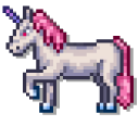 Terraria Unicorn and Unicorn on a Stick cursor
