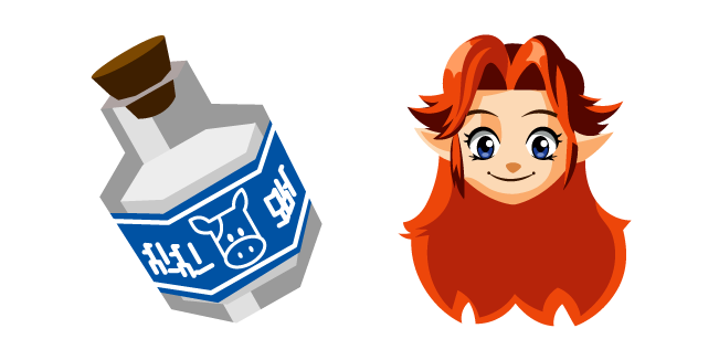 The Legend of Zelda Malon and Lon Lon Milk