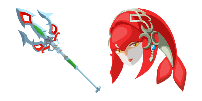 The Legend of Zelda Mipha Lightscale Trident