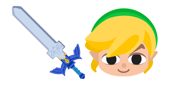 The Legend of Zelda Toon Link Master Sword