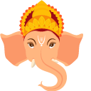 India Ganesh and Taj Mahal pointer