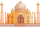 India Ganesh and Taj Mahal cursor