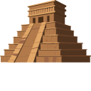 Mayan Pyramid and Moai cursor