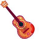 Mexico Guitar and Sombrero pointer