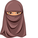 Niqab and Black Glove cursor