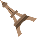 Paris Eiffel Tower pointer