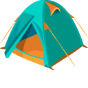 Tent and Campfire cursor