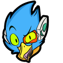 Deltarune Berdly and Battle Axe cursor