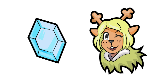 Deltarune Noelle Holiday and Iceshock