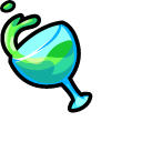 Deltarune Queen and Chalice pointer