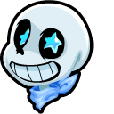 Undertale Blueberry Sans and Bone cursor