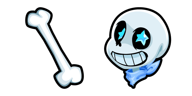 Undertale Blueberry Sans and Bone