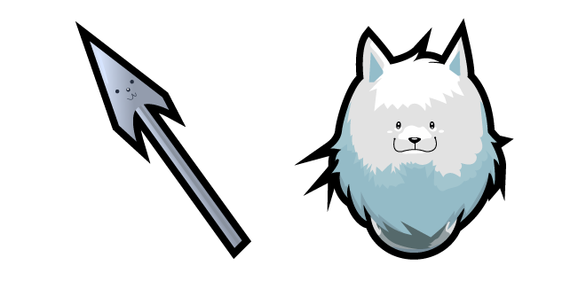 Undertale Greater Dog and Spear