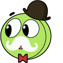 Unikitty! Old Timey Mustache Man and Derby Hat cursor