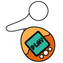 VSCO Girl 3D Glasses and Tamagotchi cursor