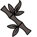 VSCO Girl Bamboo and Meditation Candle pointer